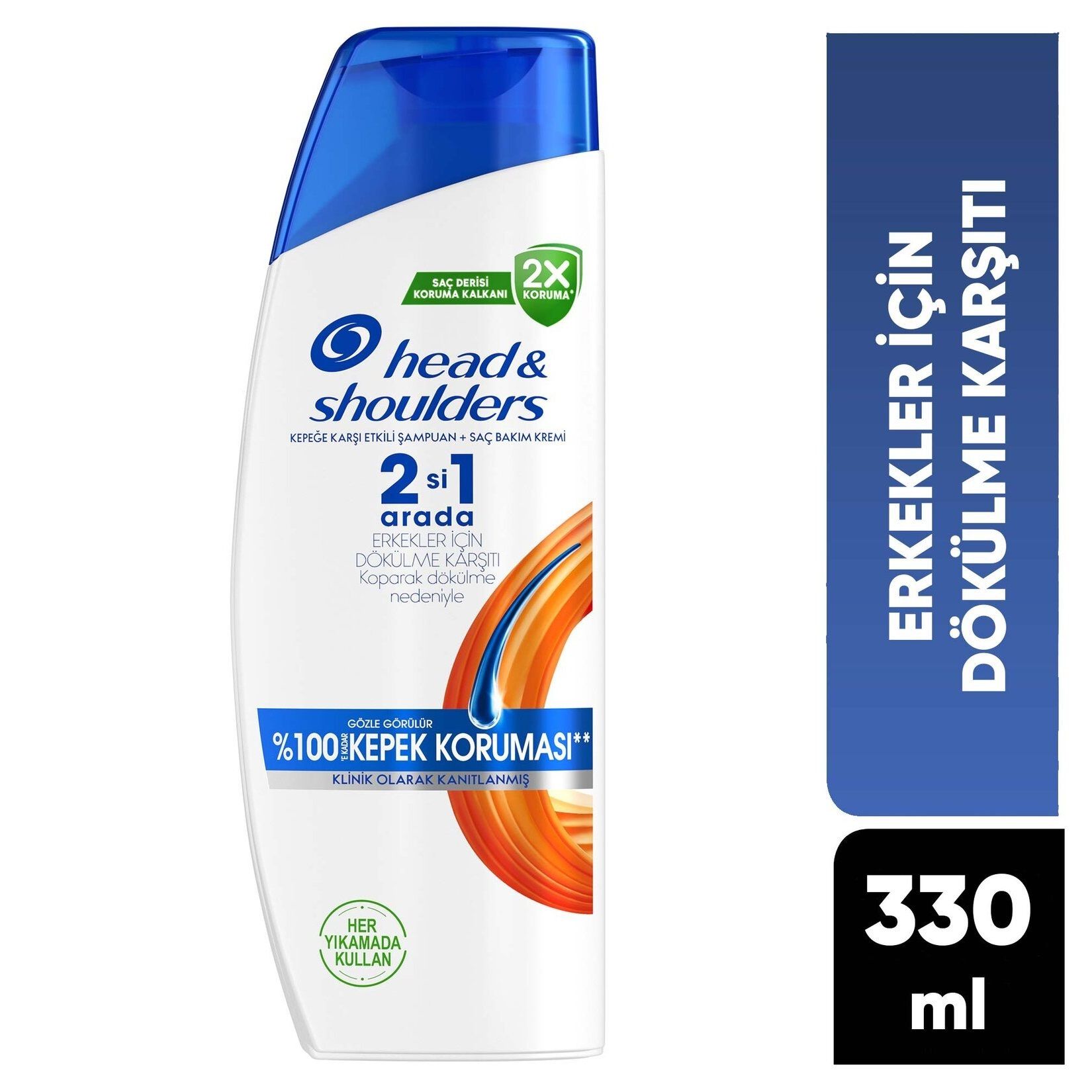 Head&Shoulders Şampuan Erkeklere Özel Saç Dök. Karşıtı 330 ml