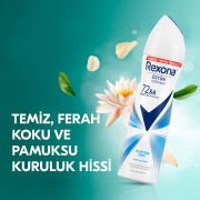 Rexona Kadın Sprey Deodorant Cotton Dry 72 Saat Kesintisiz Üstün Koruma 150 ml