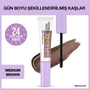 Maybelline Superlock Kaş Sabitleyici Maskara Medium Brown