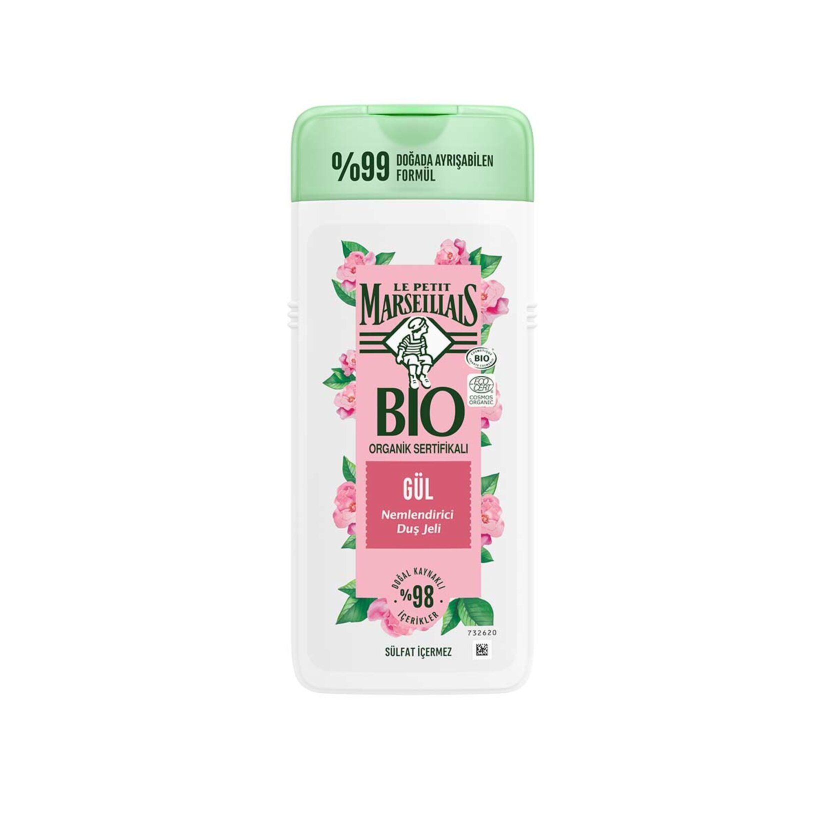 Le Petit Marseillais Bio Gül Duş Jeli 400 ml