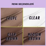 Maybelline Superlock Kaş Sabitleyici Maskara Taupe
