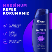 Head & Shoulders Şampuan Clinical Strength Advanced Oil Control 400 ml