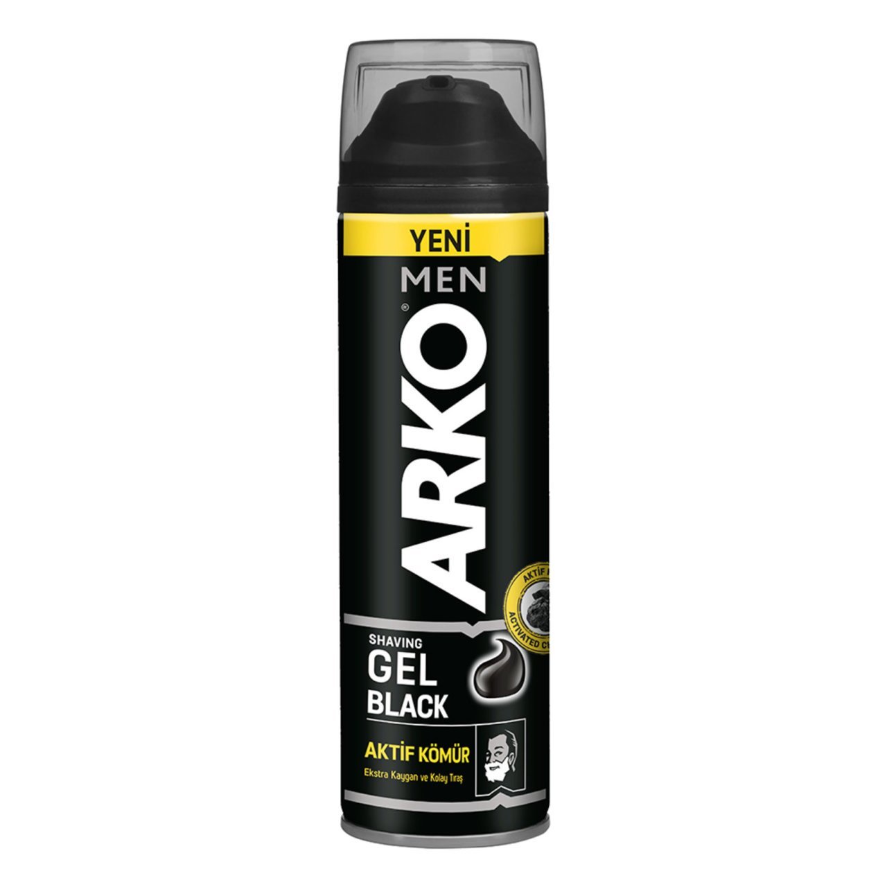 Arko Men Tıraş Jeli Black 200 ml