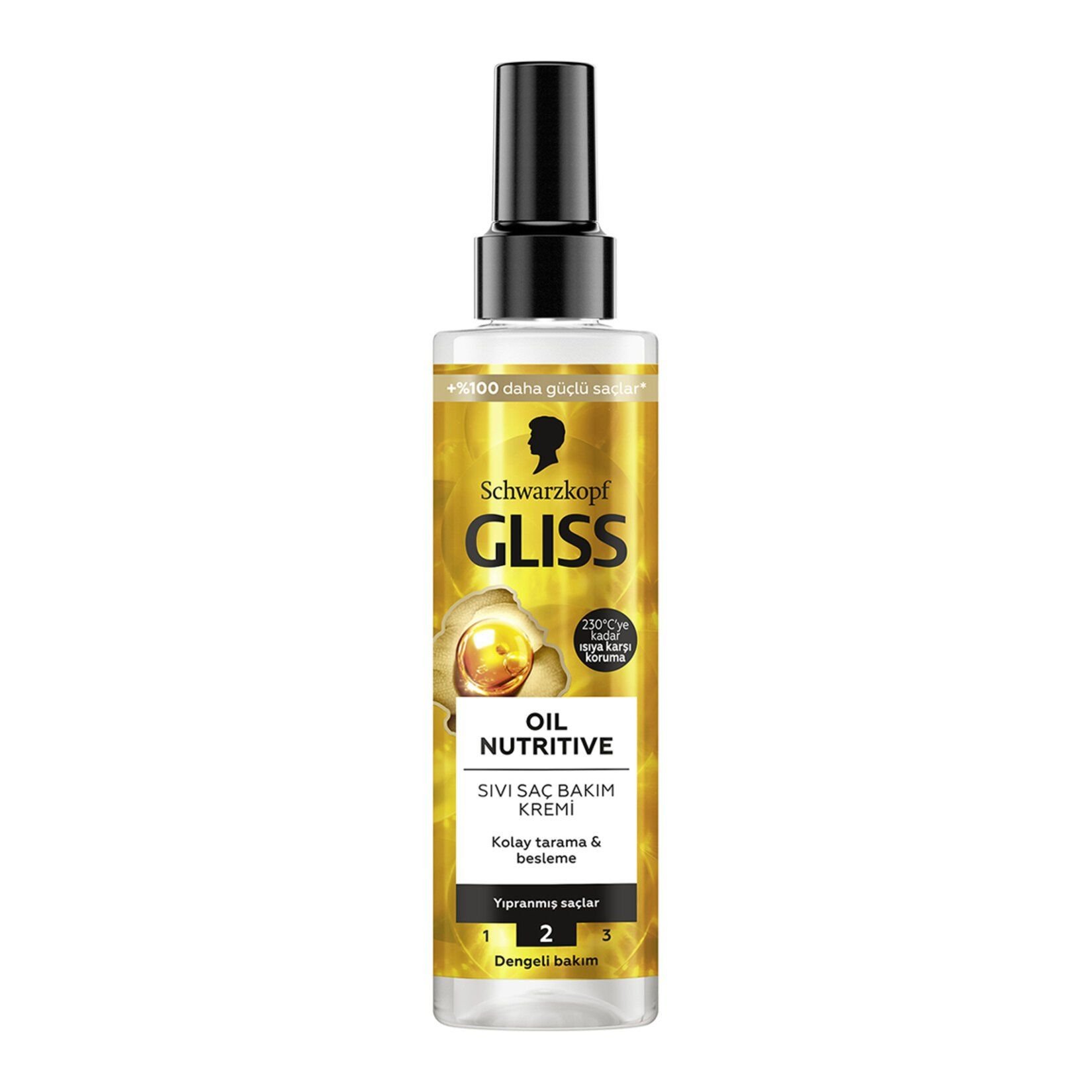 Gliss Oil Nutritive Sıvı Saç Kremi 200 ml