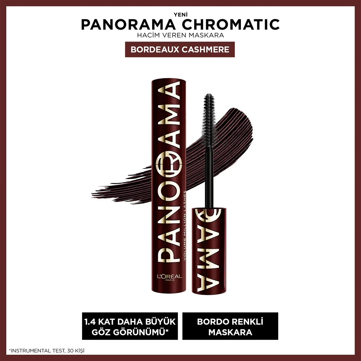 L'Oreal Paris Panorama Maskara Bordeaux Nu