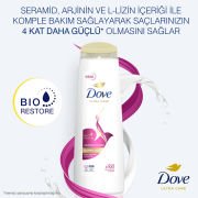 Dove Ultra Care Saç Bakım Şampuanı Uzun Saç Terapisi Uzun Yıpranmış Saçlar İçin 400 ml