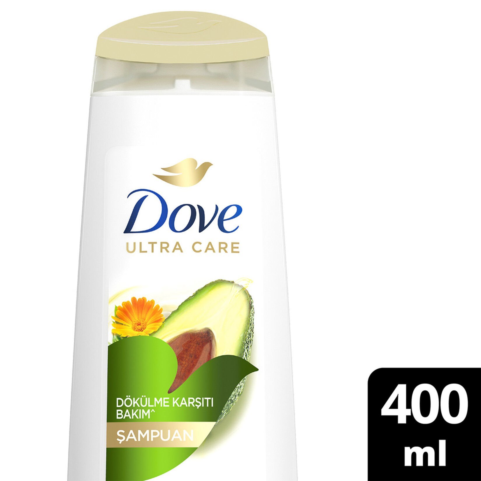Dove Ultra Care Saç Bakım Şampuanı Dökülme Karşıtı Bakım Avokado Özü 400 ml