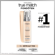 L'Oreal Paris True Match Fondöten No: 1N