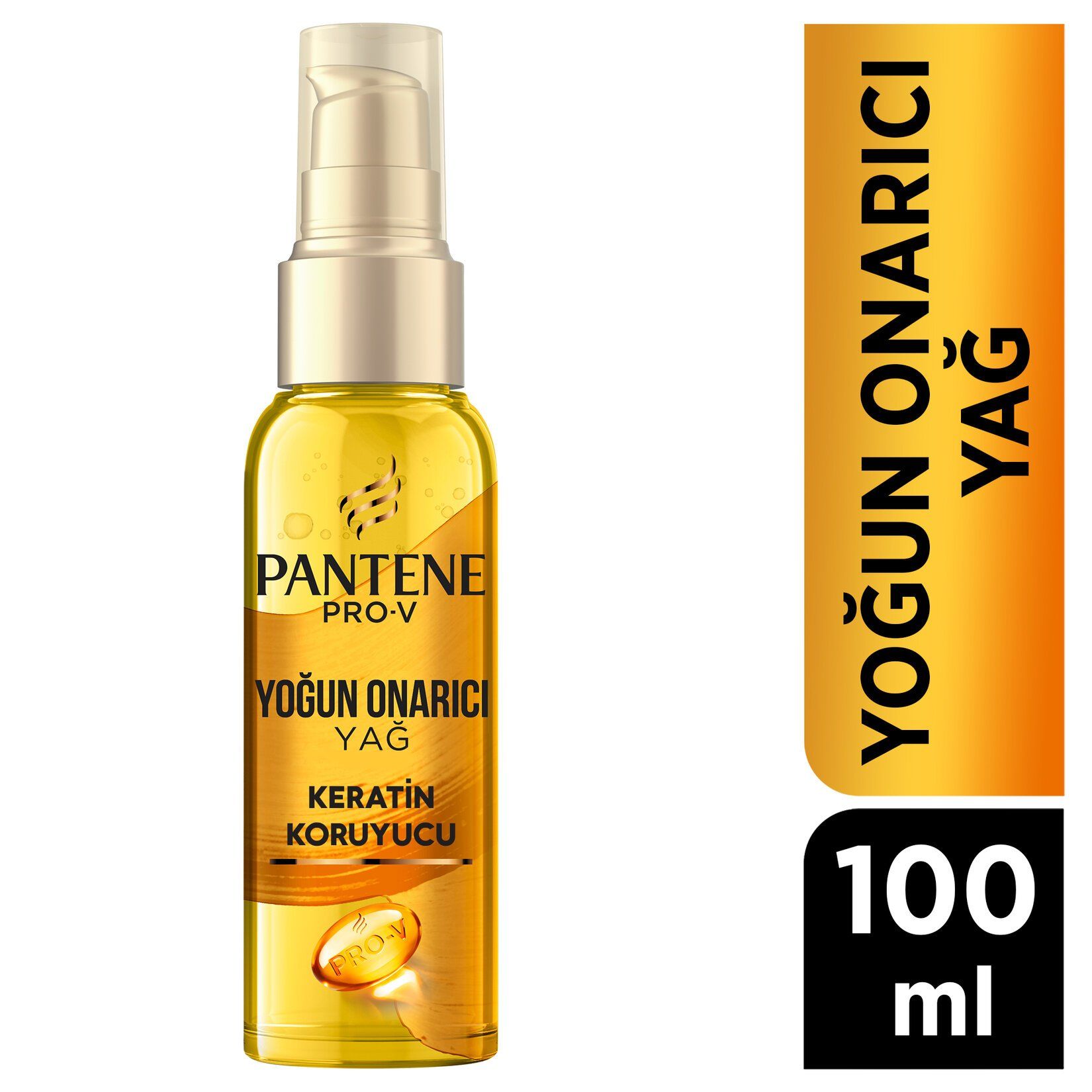 Pantene Saç Bakım Yağı Keratin Özlü Onarıcı E Vitaminli 100 ml