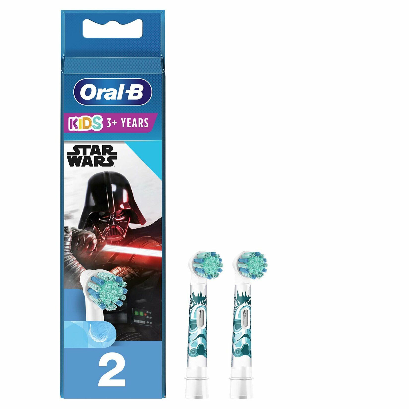 Oral-B Çocuklar İçin Diş Fırçası Yedek Başlığı Starwars 2'li