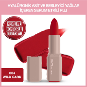 Maybelline New York Lifter Lipstick Matte Ruj 004 Wild Card