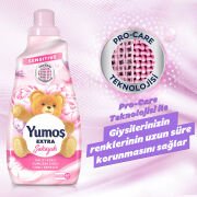 Yumoş Extra Konsantre Çamaşır Yumuşatıcısı Şakayık 1440 ml 60 Yıkama