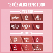 Maybelline New York Lifter Lipstick Ruj 101 Upstate