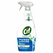 Cif Power Shine Cleanboost Sprey Temizleyici Banyo İçin Temizleyici ve Kireç Çözücü 750 ml