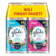 Glade Otomatik Sprey 2'li Yedek Okyanus + Tropikal 2x269ml