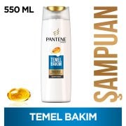 Pantene Şampuan Temel Bakım 550 ml
