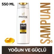 Pantene Şampuan Yoğun ve Güçlü 550 ml