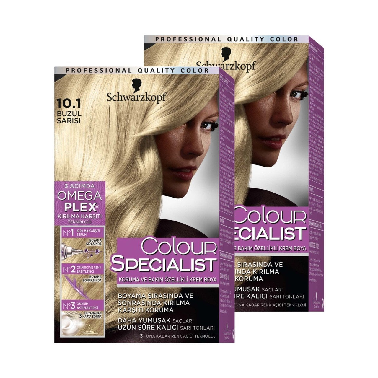 Colour Specialist 10.1 Buzul Sarısı x 2 Adet