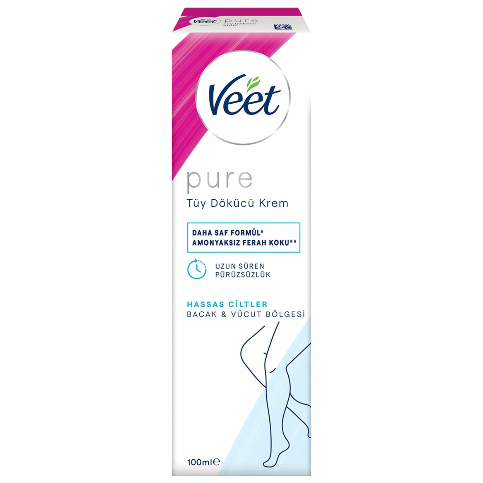 Veet Pure Tüy Dökücü Krem Hassas 100 ml