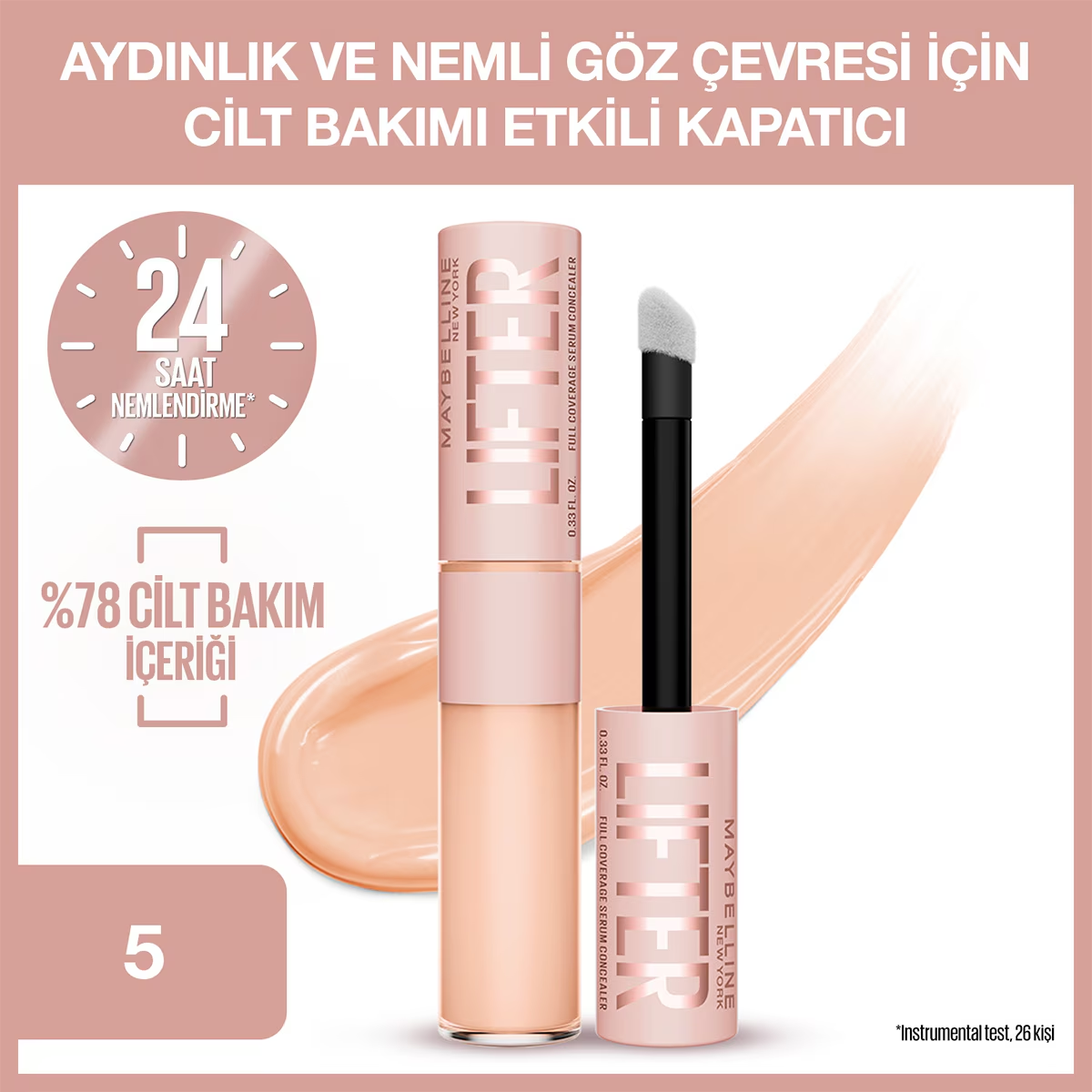 Maybelline New York Lifter Kapatıcı 05