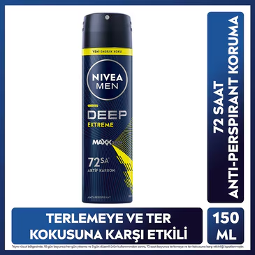 Nivea Men Deep Extreme Deo Sprey 150 ml