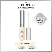 L'Oreal Paris True Match Aydınlatan Serum Kapatıcı 1N Light