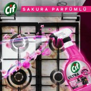 Cif Ultra Anında Etki Sakura Kir & Yağ Sökücü 1 L
