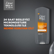 Dove Men +Care Sandalwood + Vanilya Duş Jeli 400 ml