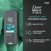 Dove Men +Care Eucalyptus + Mint Duş Jeli 400 ml