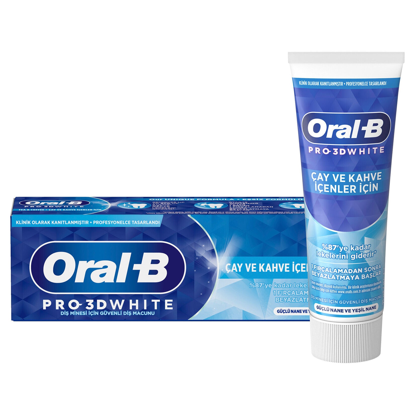 Oral-B Pro-3dw Çay & Kahve İçenler İçin Diş Macunu 75 ml