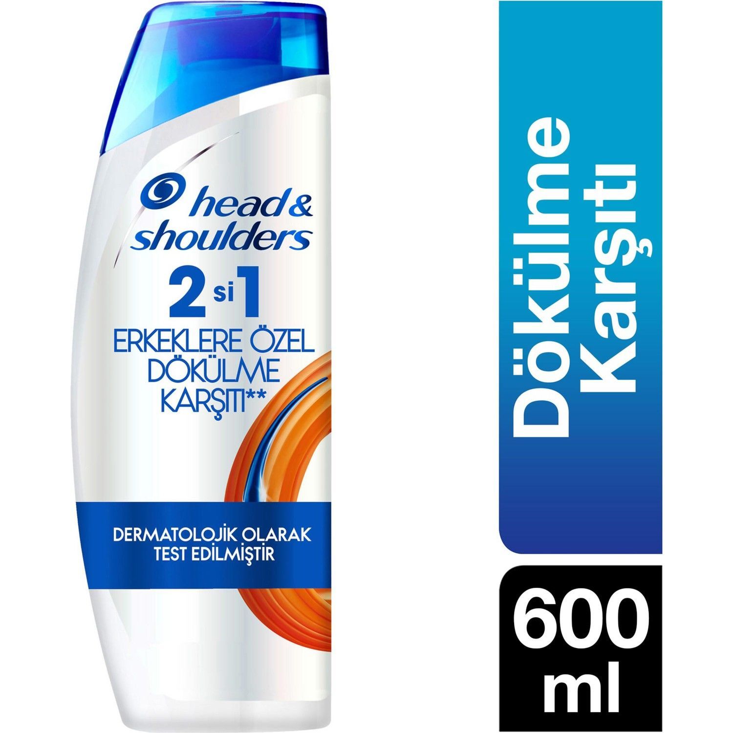 Head & Shoulders Erkeklere Özel 2'si 1 Arada Dökülme Karşıtı Kepeğe Karşı Etkili Şampuan 600 ml