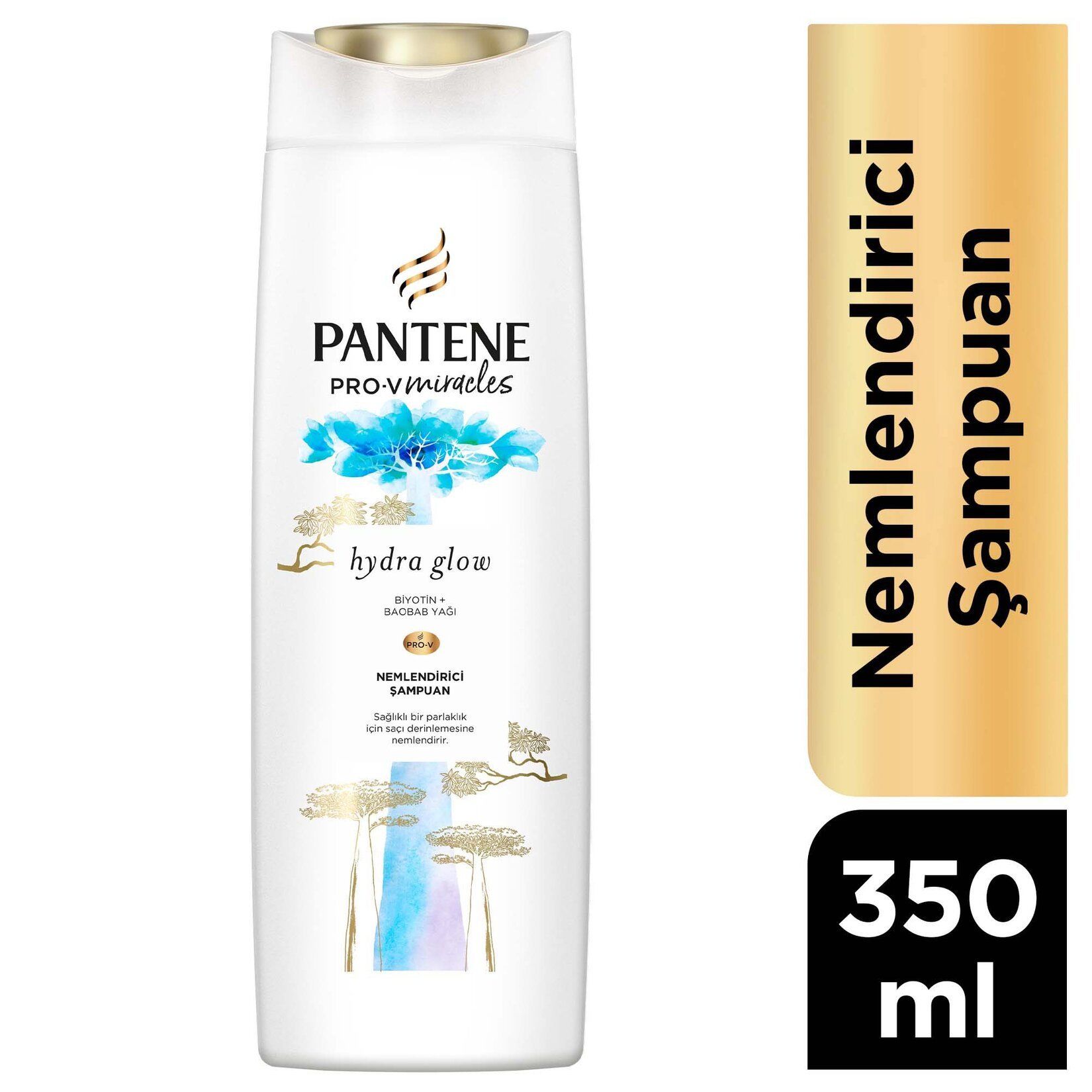 Pantene Miracles Hydra Glow Şampuan 350 ml