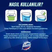 Domestos Yüzey Temizleyici Çam Maksimum Hijyen Tüm Yüzeyler için Yüzey Temizleyici 1500 ml