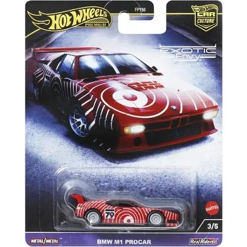 Hot Wheels Premium Car Culture Exotic Envy Bmw M1 Procar - 2024 Serisi