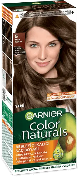 Garnier Color Naturals Saç Boyası 5 - Açık Kahve