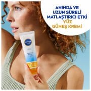Nivea Sun SPF50 Parlama Karşıtı & Matlaştırıcı Güneş Koruyucu Yüz Güneş Kremi 50 ml