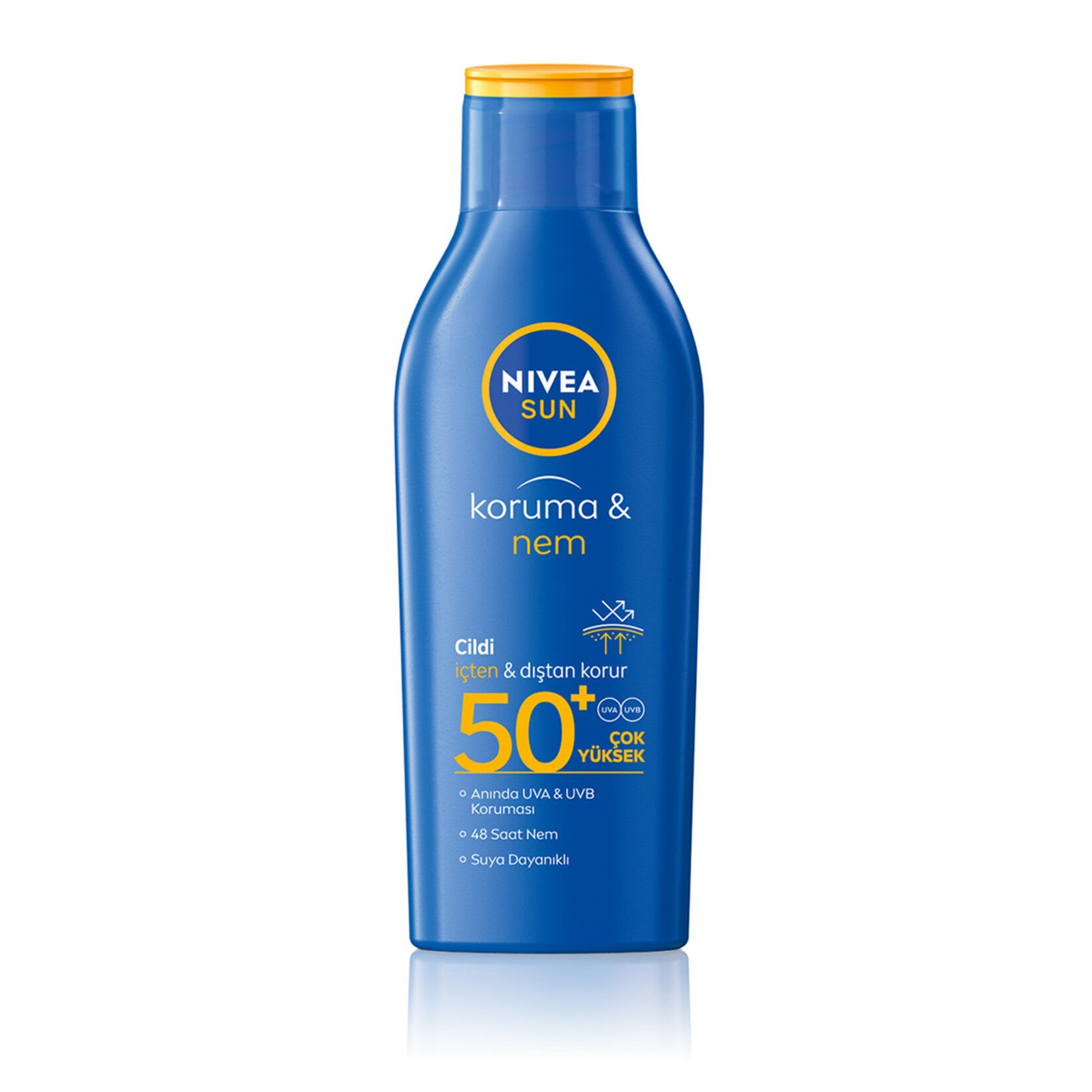Nivea Sun SPF50+ Güneş Koruyucu & 48 Nemlendirici Güneş Losyonu 200 ml