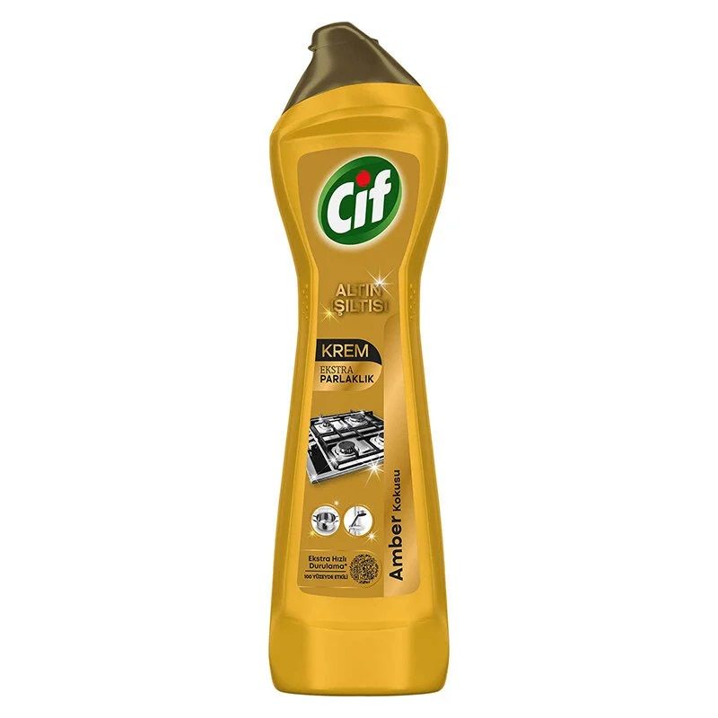 CİF KREM ALTIN IŞILTISI AMBER KOKUSU 500ML