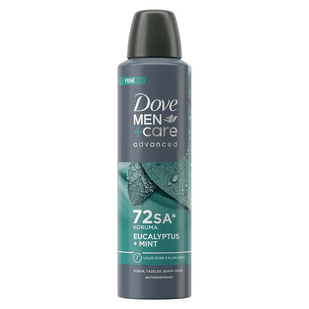 Dove Men +Care Advanced Eucalyptus Mint Erkek Deodorant Sprey 150 ml