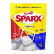 Asperox Sparx Diamond Bulaşık Makinesi Kapsülü 40'lı