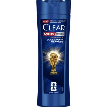 Clear Men Kepeğe Karşı Etkili Şampuan Cool Sport Menthol 350 ml