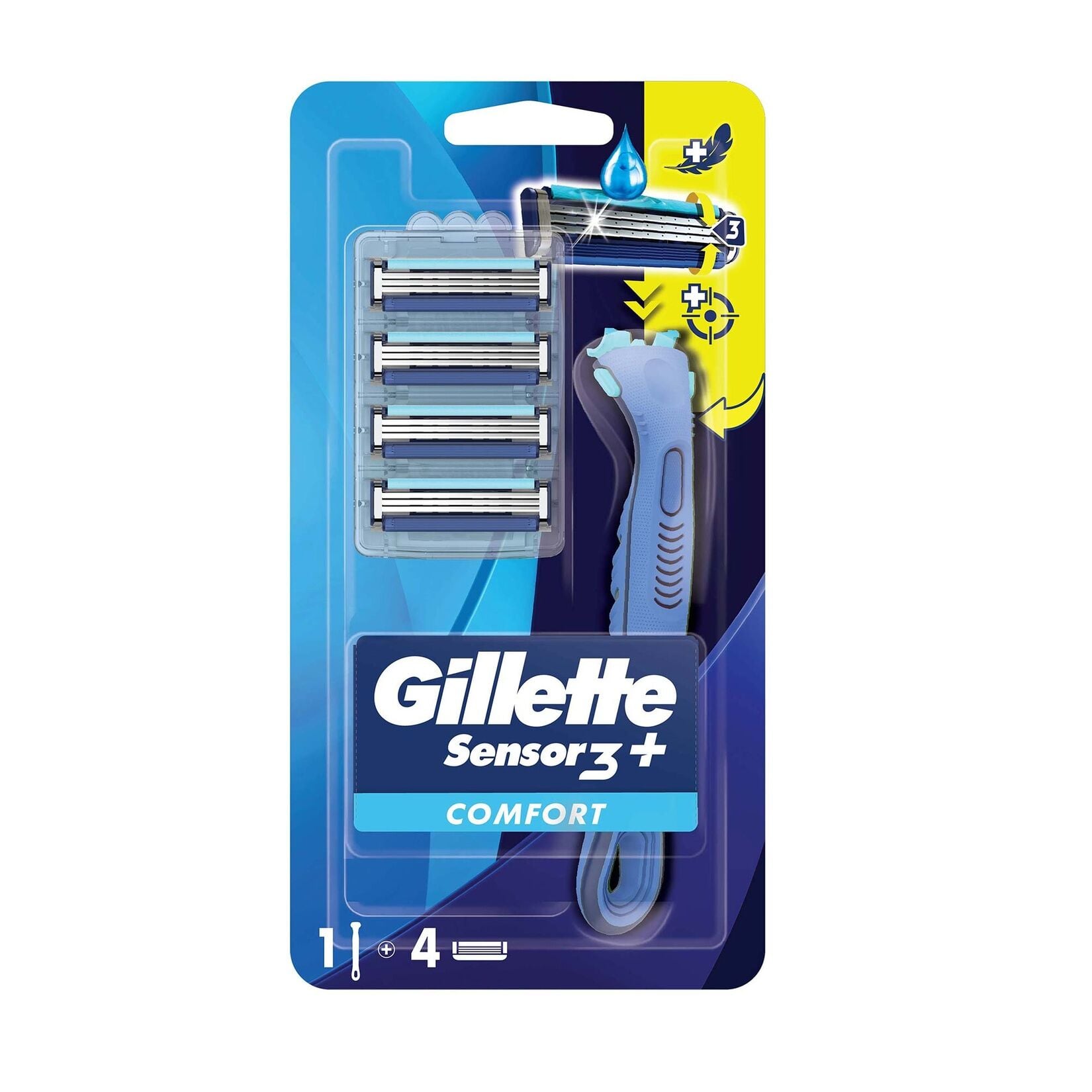 Gillette Sensor3 Plus Comfort H +4