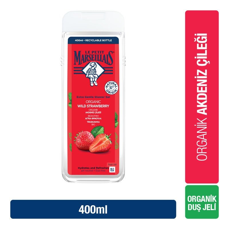 Le Petit Marseillais Duş Jeli Çilek 400 ml