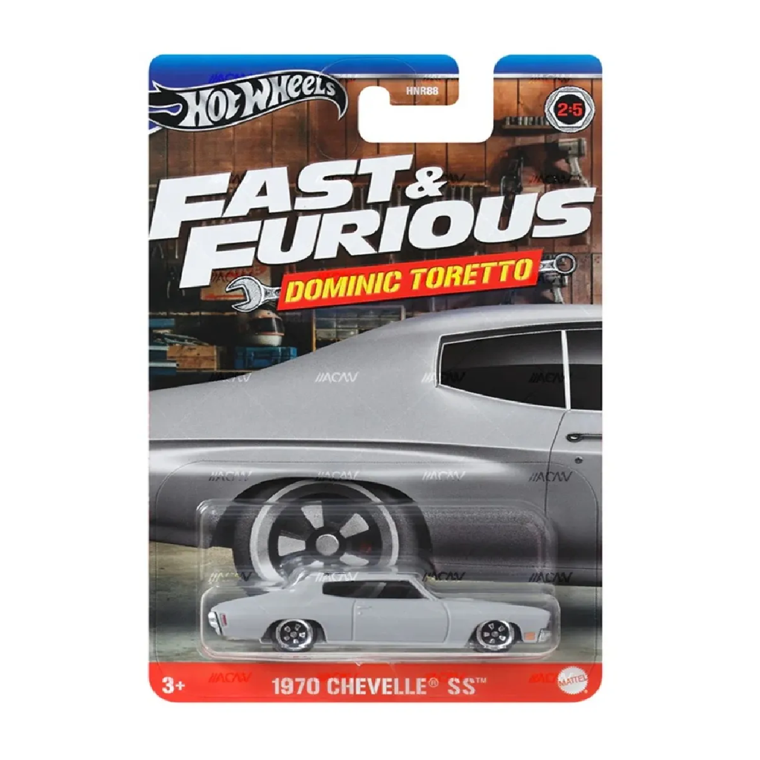 Hot Wheels Fast&Furious Dominic Toretto 1970 Chevelle SS