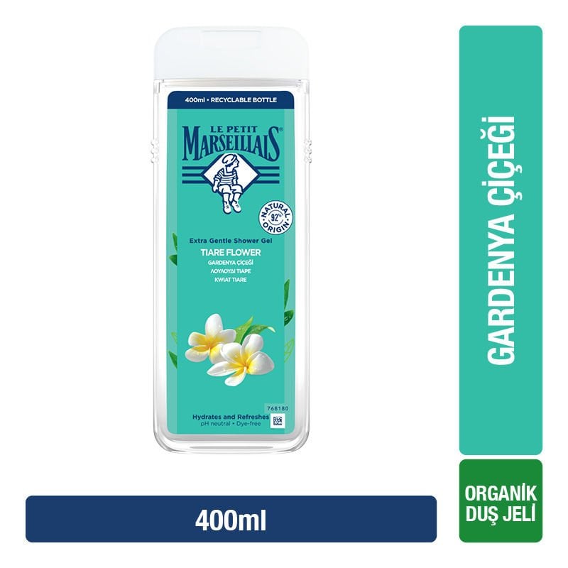 Le Petit Marseillais Gardenya Çiçeği Duş Jeli 400 ml