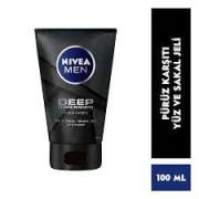 Nivea Men Deep Dimension Yüz ve Sakal Yıkama Jeli 100 ml