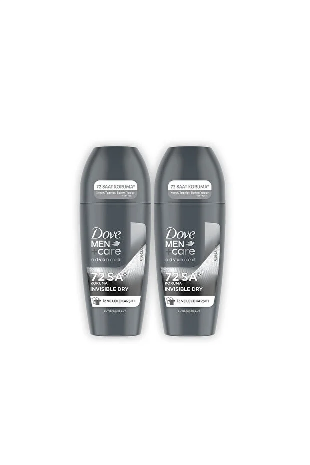 Dove Men +Care Erkek Roll-On Deodorant Invisible Dry 50 ml x 2 Adet