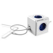 PowerCube Original 4'lü Priz + 2xUSB Port Akım Korumalı Priz Çoklayıcı