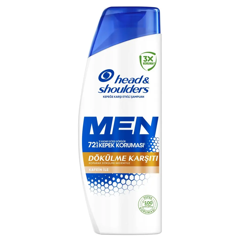 Head & Shoulders Men Dökülme Karşıtı Kafein ile Kepeğe Karşı Etkili Erkek Şampuan 330 ml