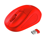 Trust 22138 Primo Kablosuz Mouse - Matte Red